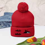 Breathe Pom-Pom Beanie